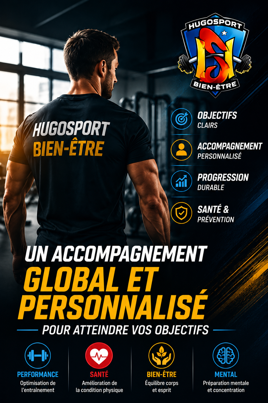 Accompagnement global et personnalisé HugoSport Bien-Être