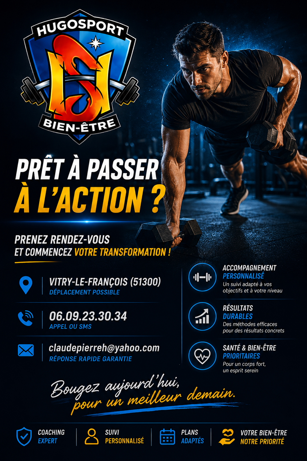 Interventions extérieures HugoSport Bien-Être