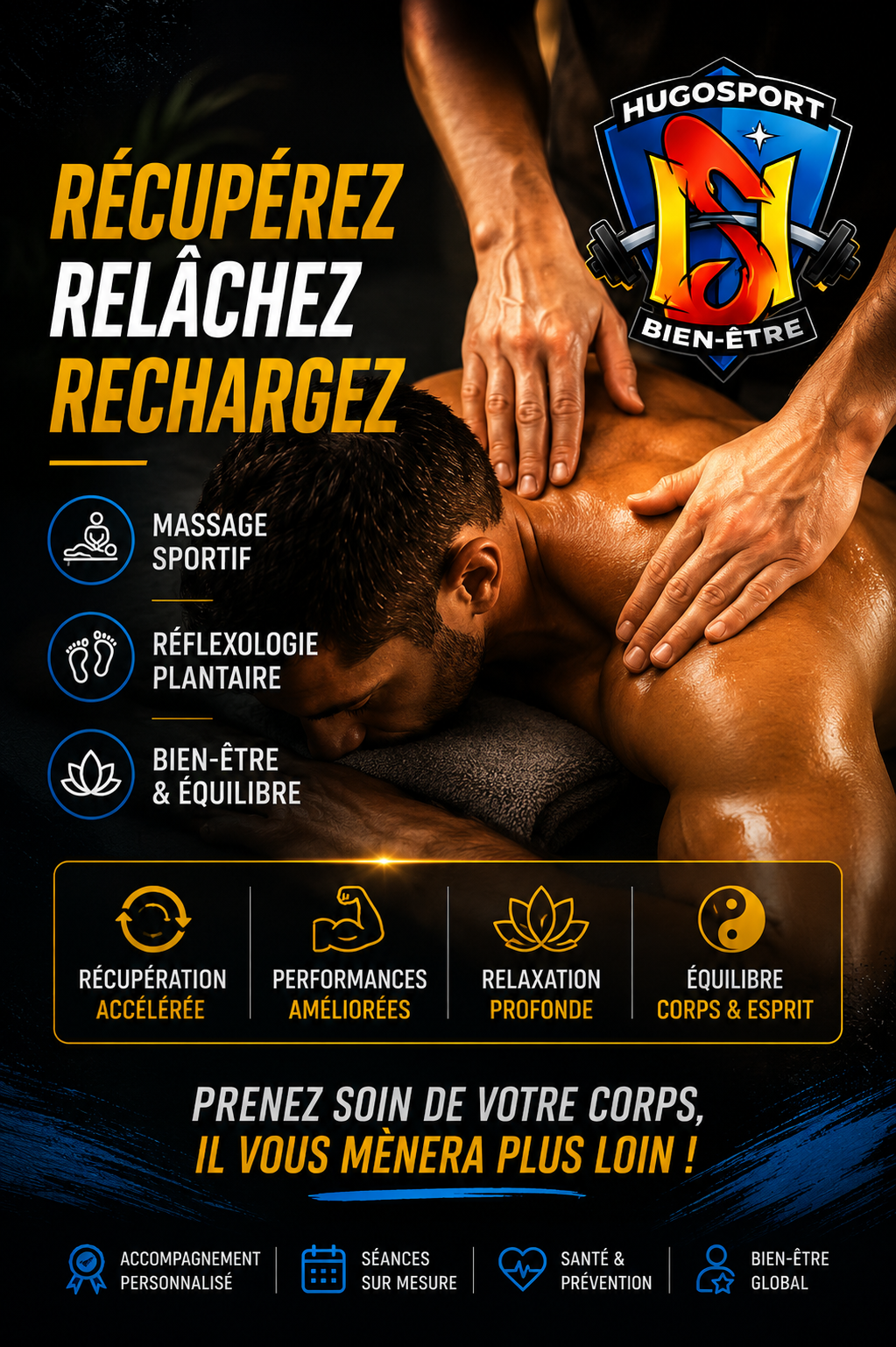 Massage sportif et bien-être